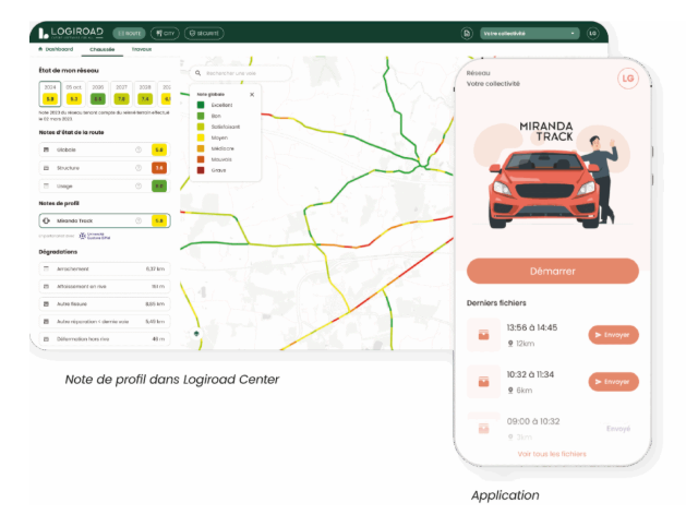 Lancement de l’application Miranda Track au service de l'auscultation des routes